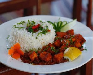 Hamsa Shrimp with Nagar