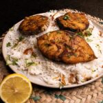 FRIED KINGFISH WITH WHITE RICE